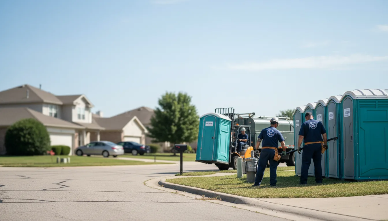 Porta Potty Rental in Franklin, IL near me